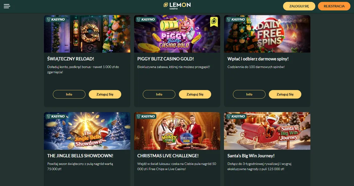 Drops & Wins: Zimowa edycja wraca do Lemon Casino
